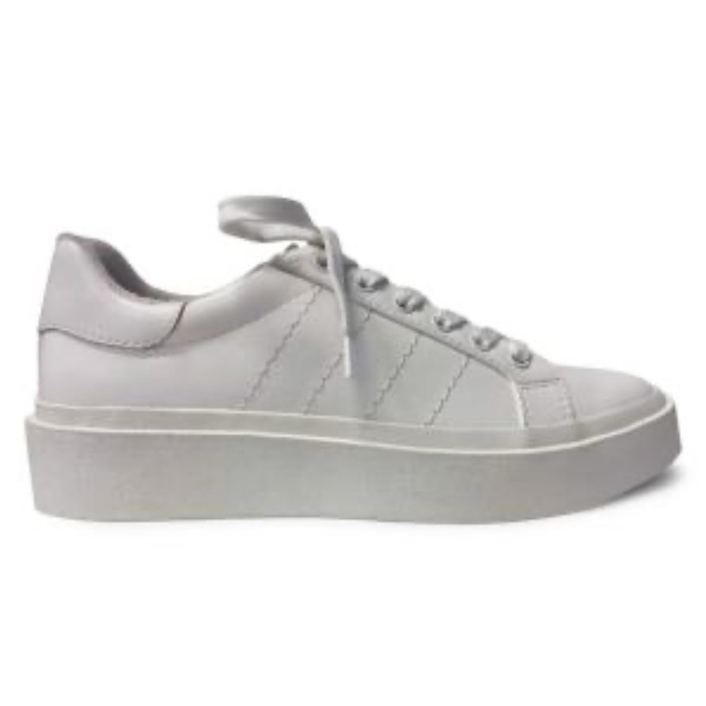 🌿 White Platform Sneakers